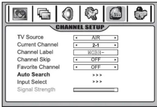INSIGNIA NS42LCD - Búsqueda automática de canal - 1