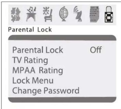 INSIGNIA NSF27C - To change the password: - 2