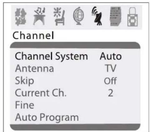 INSIGNIA NSF27C - Pour proceeder au reglage fin du son ou de I'image : - 1
