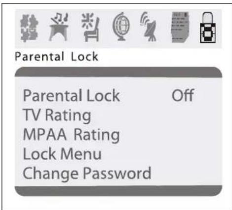 INSIGNIA NSF27C - To block or unblock U.S. TV ratings: - 2