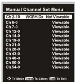 INSIGNIA NSLCD22 - To manually add or delete channels: 1 Press MENU. - 2