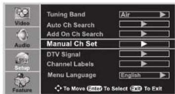 INSIGNIA NSLCD22 - To manually add or delete channels: 1 Press MENU. - 1