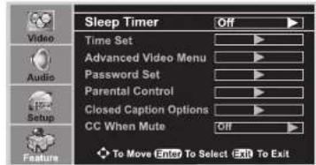 INSIGNIA NSLCD22 - To set the sleep timer: - 1