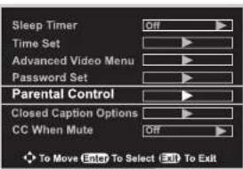 INSIGNIA NSLCD22 - Configuración de la clasificacion MPAA - 7