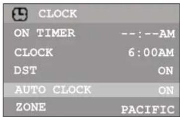 INSIGNIA NSF20TV - To set up the clock manually: - 1