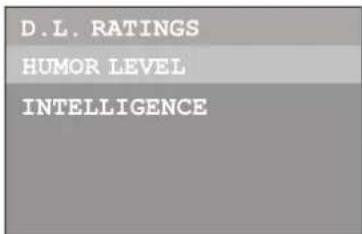 INSIGNIA NSF20TV - Pour configurer les classifications sur les criteres RRT5 : - 3