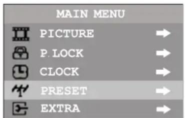 INSIGNIA NSF20TV - Pour utiliser le menu : - 1