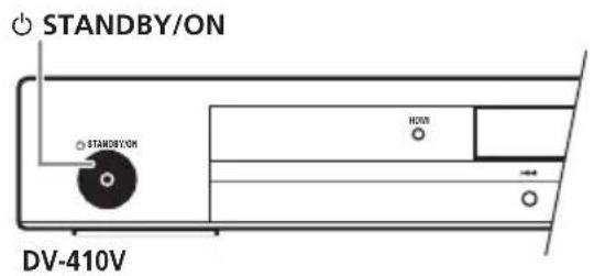PIONEER DV310 - Mise sous tension - 1