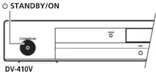 PIONEER DV310 - Switching on - 1