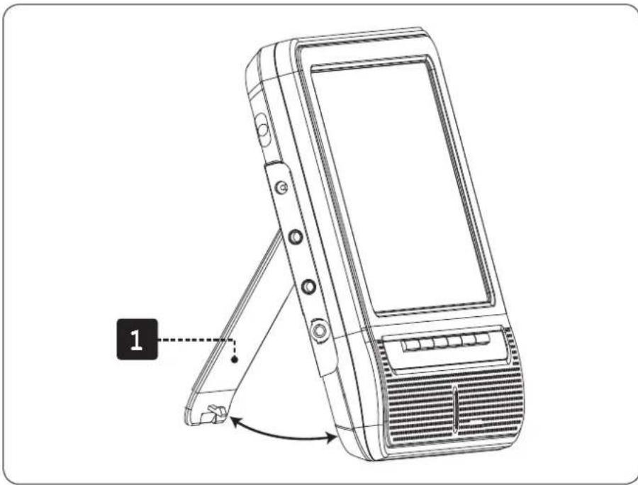 COBY TFTV791 - Utiliser le Support de Visionnement - 1