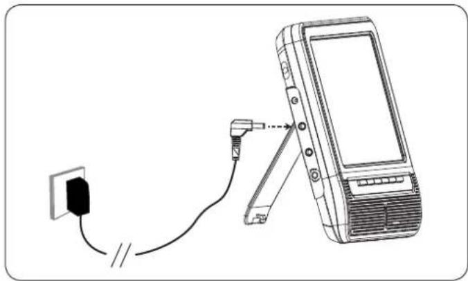COBY TFTV791 - Utilización del adaptador de CA - 1