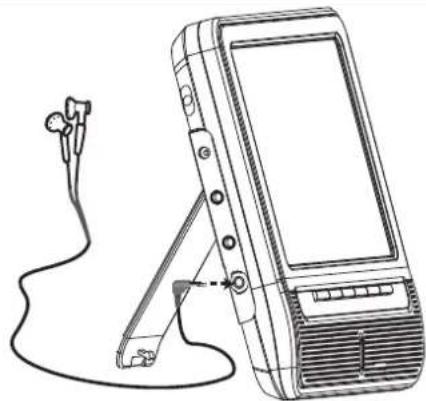 COBY TFTV791 - Utilisation d'un casque ou d'écouteurs - 1