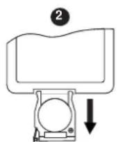 COBY TFTV791 - Para reemplazar la batería del control remoto: - 2