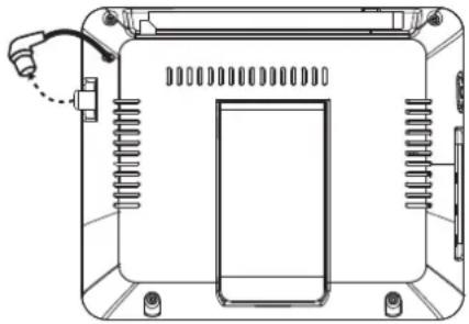 COBY TFTV791 - Utilización de la antena externa - 1
