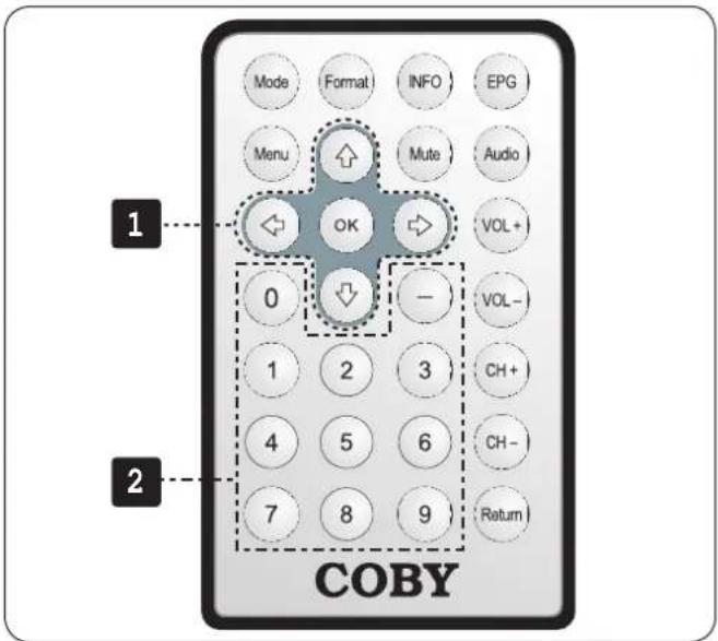 COBY TFTV791 - Using the View Stand - 2