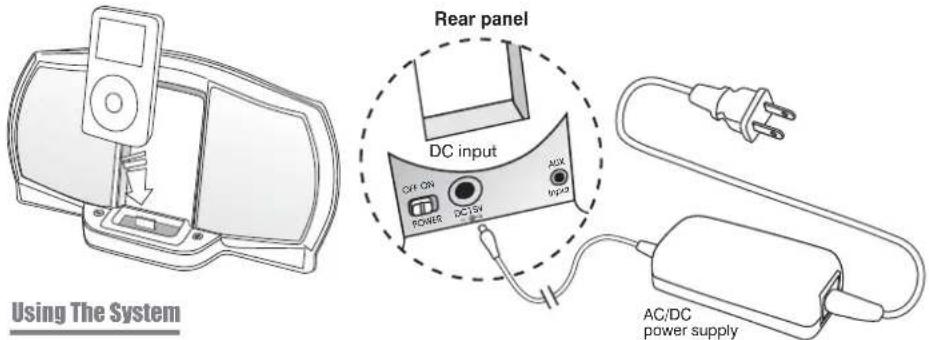 Cyber Acoustics iRhythms A303 - Connections - 1