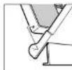 JVC SPA110 - Couvercle/socle - 1