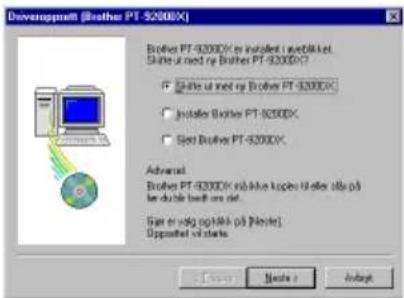 BROTHER Ptouch PT9200DX - For USB-tilkopling (Kun Windows® 98/Me/2000 Professional/XP) - 5