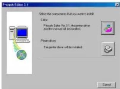 BROTHER Ptouch PT9200DX - For a USB connection (Windows® 98/Me/2000 Professional/XP only) - 2