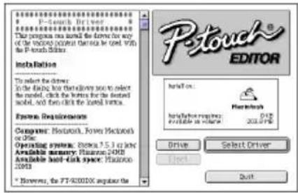 BROTHER Ptouch PT9200DX - Installere PT-9200DX skriverdriveren - 2