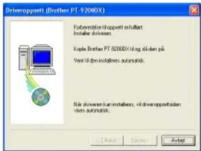 BROTHER Ptouch PT9200DX - Med Windows ^® XP: - 2