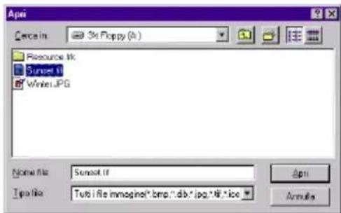 BROTHER Ptouch PT9200DX - Importazione di un file grafico - 1