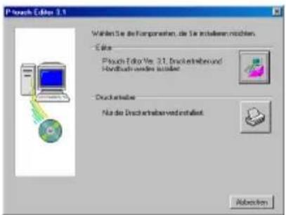 BROTHER Ptouch PT9200DX - P-touch Editor Version 3.1 installieren - 2