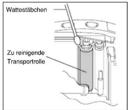 BROTHER Ptouch PT9200DX - Reinigen des Druckkopfes und der Transportrolle - 2