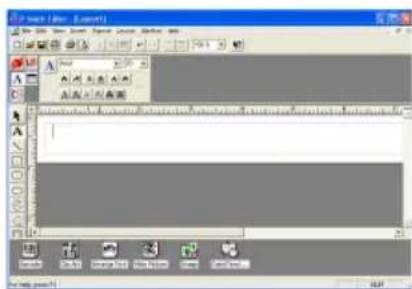BROTHER Ptouch PT9200DX - Creating a new layout - 1