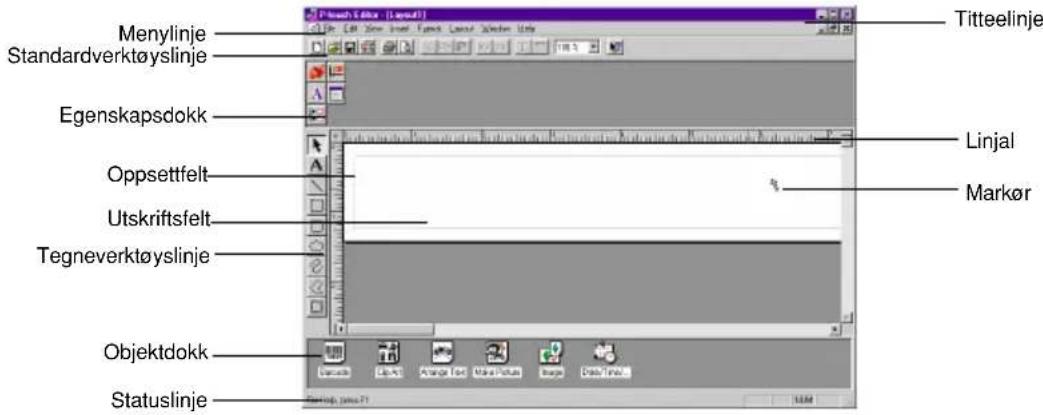 BROTHER Ptouch PT9200DX - På en IBM-kompatibel datamaskin: - 1