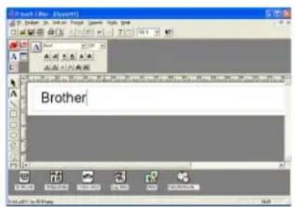 BROTHER Ptouch PT9200DX - Opprette et nytt oppsett - 2