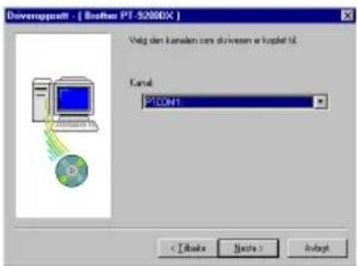 BROTHER Ptouch PT9200DX - For serietilkopling - 2