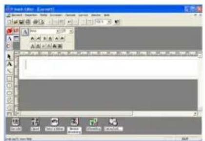 BROTHER Ptouch PT9200DX - Een nieuwe lay-out maken - 1