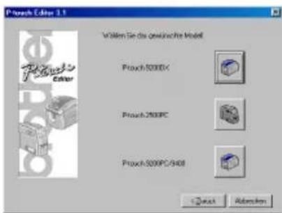 BROTHER Ptouch PT9200DX - P-touch Editor Version 3.1 installieren - 3