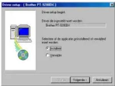 BROTHER Ptouch PT9200DX - Bij een seriële verbinding - 5