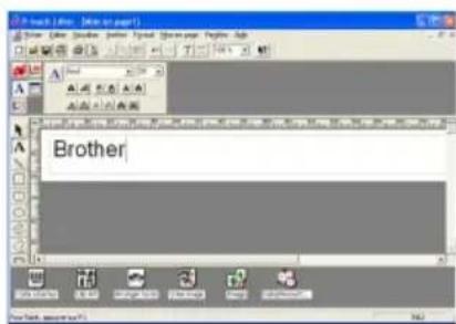 BROTHER Ptouch PT9200DX - Création d'une nouvelle mise en page - 2