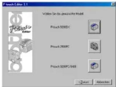 BROTHER Ptouch PT9200DX - Für einen USB-Anschluss ( nur Windows® 98/Me/2000 Professional/XP) - 3