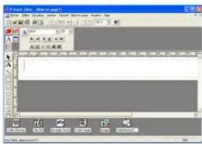 BROTHER Ptouch PT9200DX - Création d'une nouvelle mise en page - 1