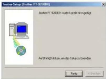 BROTHER Ptouch PT9200DX - Bei Windows® 98/98SE/Me/2000 Professional: - 4