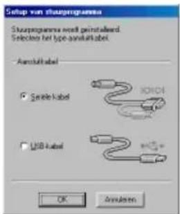 BROTHER Ptouch PT9200DX - Installeren van het printerstuurprogramma Bij een seriële verbinding - 1