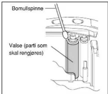 BROTHER Ptouch PT9200DX - Rengjøre skrivehodet og valsene - 2