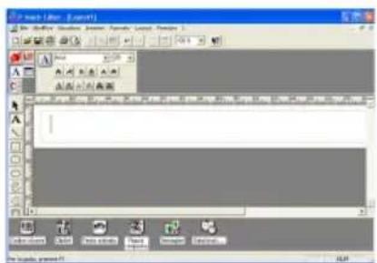 BROTHER Ptouch PT9200DX - Creazione di un nuovo layout - 1