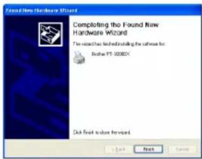 BROTHER Ptouch PT9200DX - ⑧ If "Replace with new Brother PT-9200DX" or "Add Brother PT-9200DX" was selected: - 4