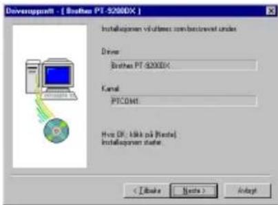 BROTHER Ptouch PT9200DX - For serietilkopling - 3