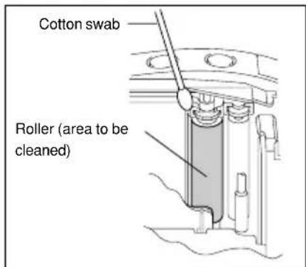 BROTHER Ptouch PT9200DX - Cleaning the Print Head and Roller - 3