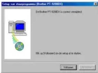 BROTHER Ptouch PT9200DX - Als "Brother PT-9200DX verwijderen" wordt geselecteerd: - 2