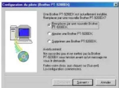 BROTHER Ptouch PT9200DX - Pour une liaison USB (Windows® 98/Me/2000 Professional/XP seulement) - 5