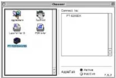 BROTHER Ptouch PT9200DX - Druckerauswahl - 2