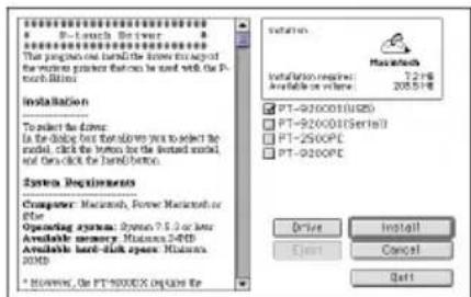 BROTHER Ptouch PT9200DX - Installation du pilote d'imprimante PT-9200DX - 3