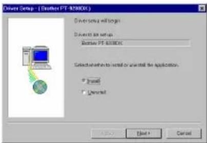 BROTHER Ptouch PT9200DX - For a serial connection - 5